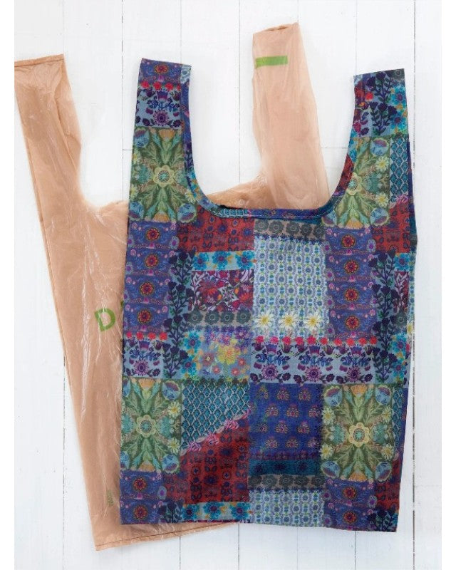 Reusable Market Tote Mandala Borders Bags and Purses Natural Life