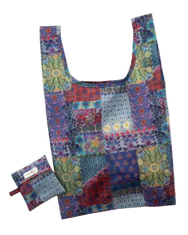 Reusable Market Tote Mandala Borders Bags and Purses Natural Life