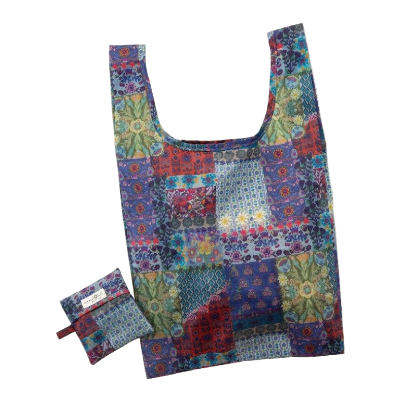 Reusable Market Tote Mandala Borders Bags and Purses Natural Life