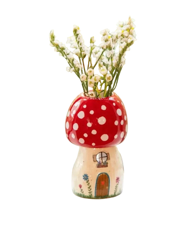 Cutest Little Bud Vase Mushroom Gifts and Accessories Natural Life