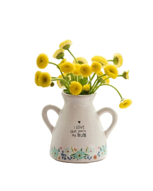 Artisan Bud Vases I Love Mum - Global Free Style