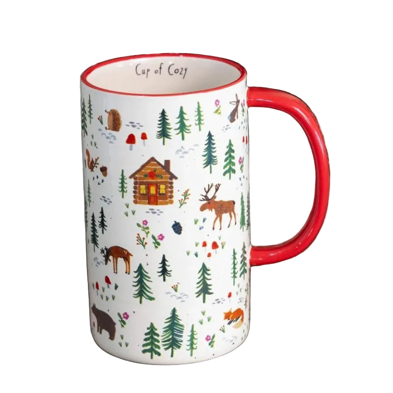 Latte Mug Woodland Cup Of Cozy Gifts and Accessories Natural Life