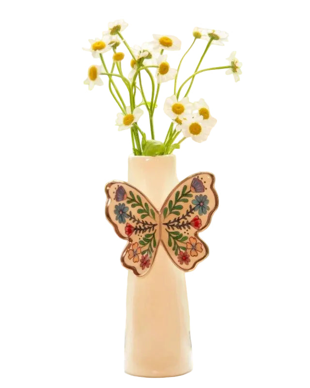Bud Vase LG Butterfly - Global Free Style