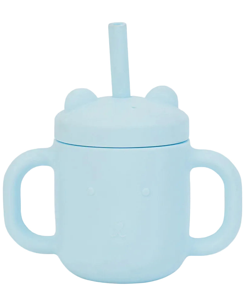 Mini Sippi Bear with Handles Iced Blue Gifts and Accessories Annabel Trends