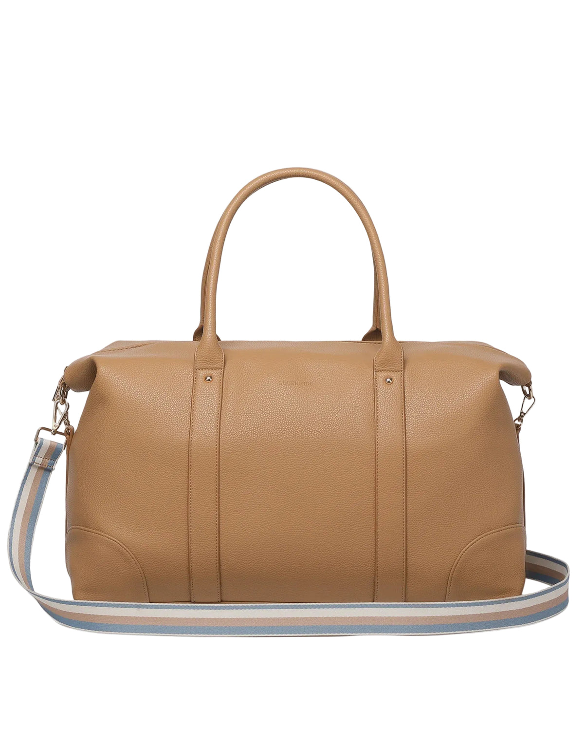 Alexis Stripe Weekender Travel Bag Camel Stripe Bags and Purses Louenhide