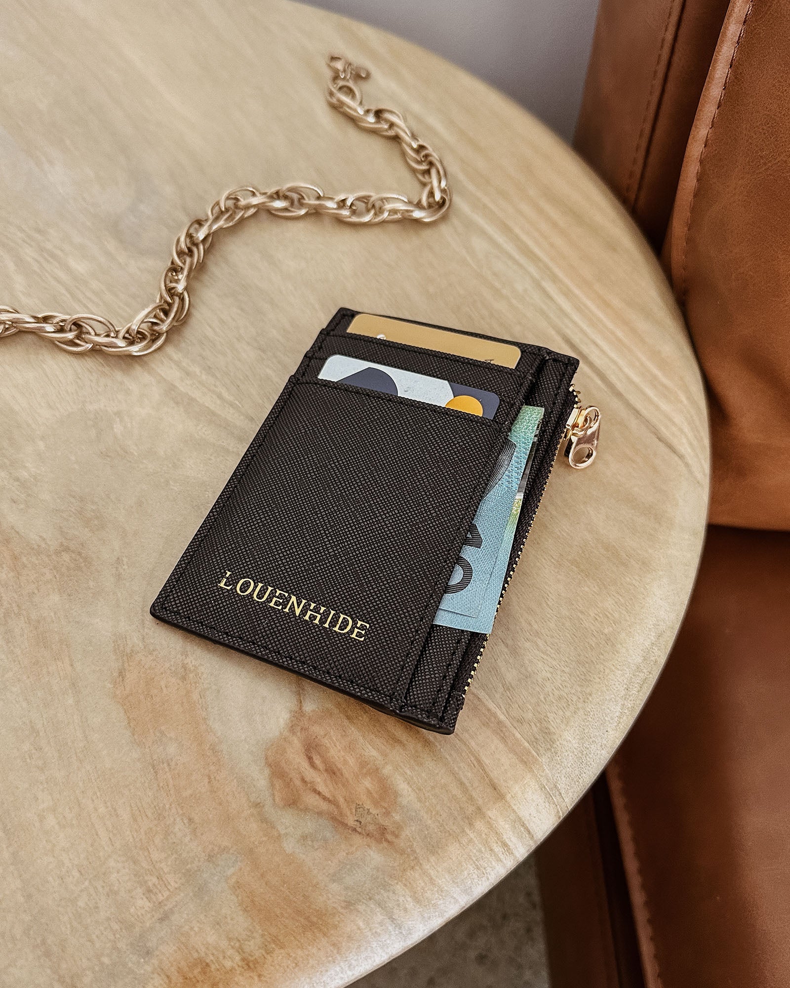 Cara Cardholder Black Bags and Purses Louenhide