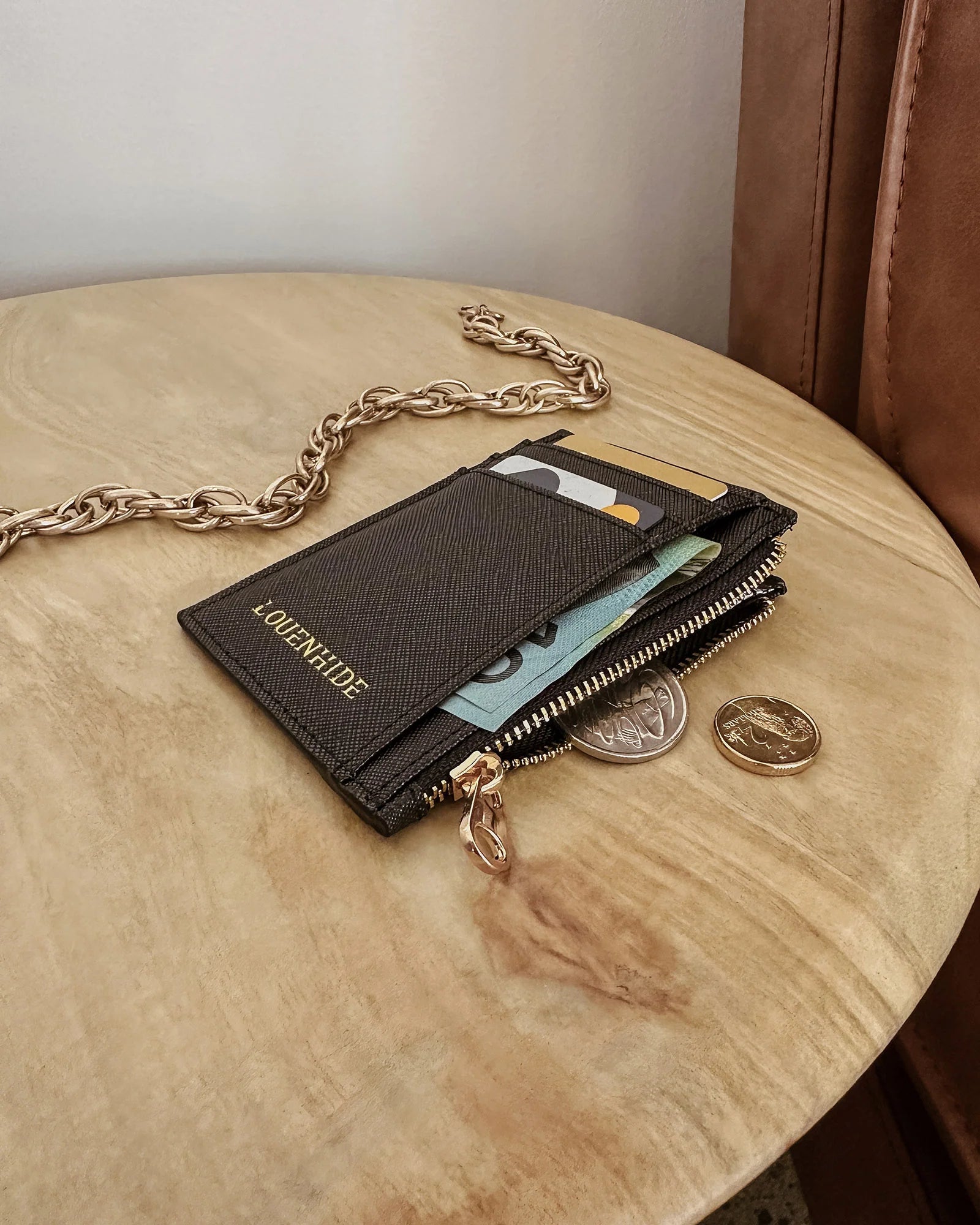 Cara Cardholder Black Bags and Purses Louenhide
