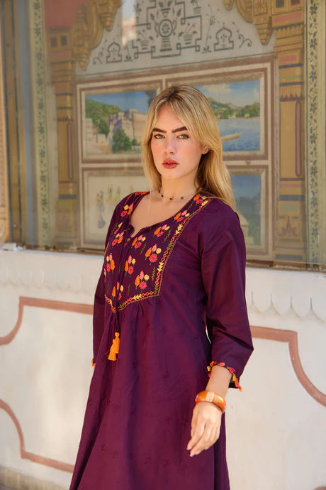 Daisy Dress Tangier Embroidery Dresses Naudic