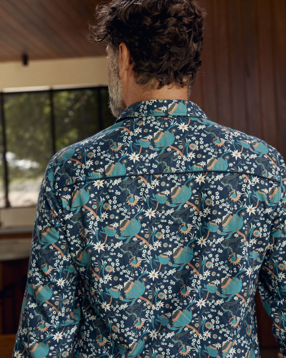 Men's Long Sleeve Waratah Mens Tops MahaShe