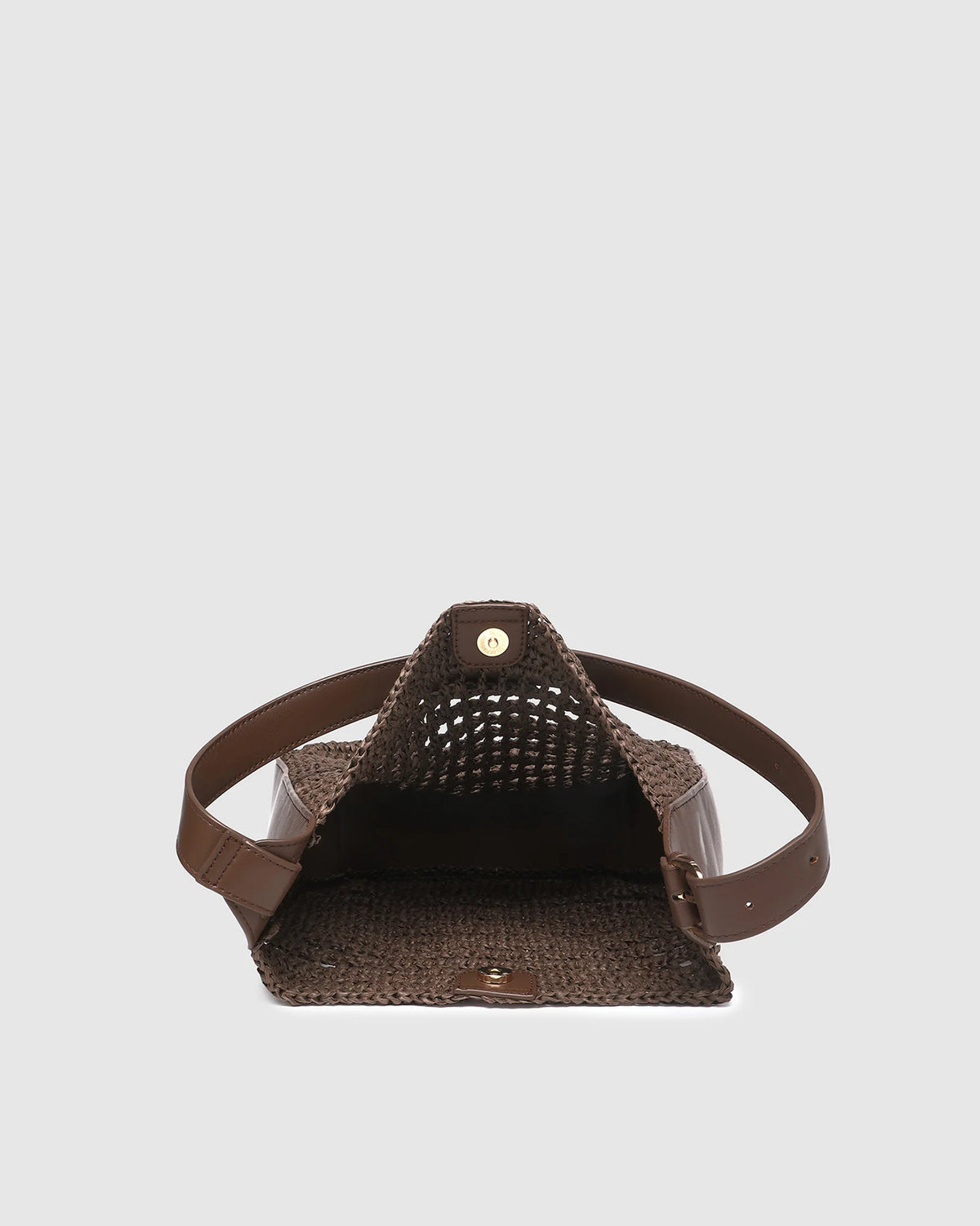Louisa Shoulder Bag Chocolate Bags and Purses Louenhide