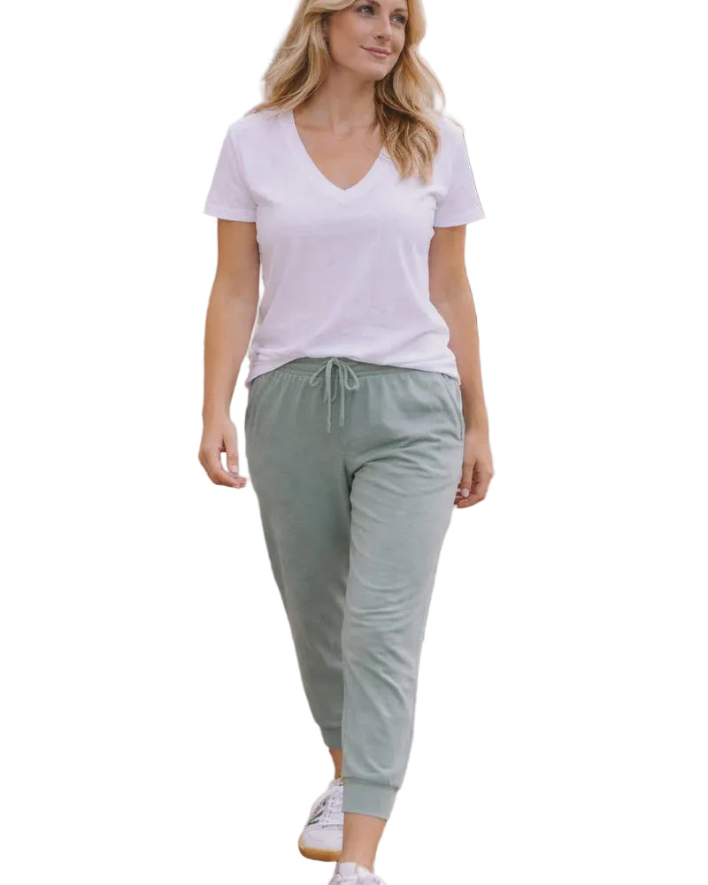 Portsea Pants 7/8 Sage Bottoms Jovie The Label 8