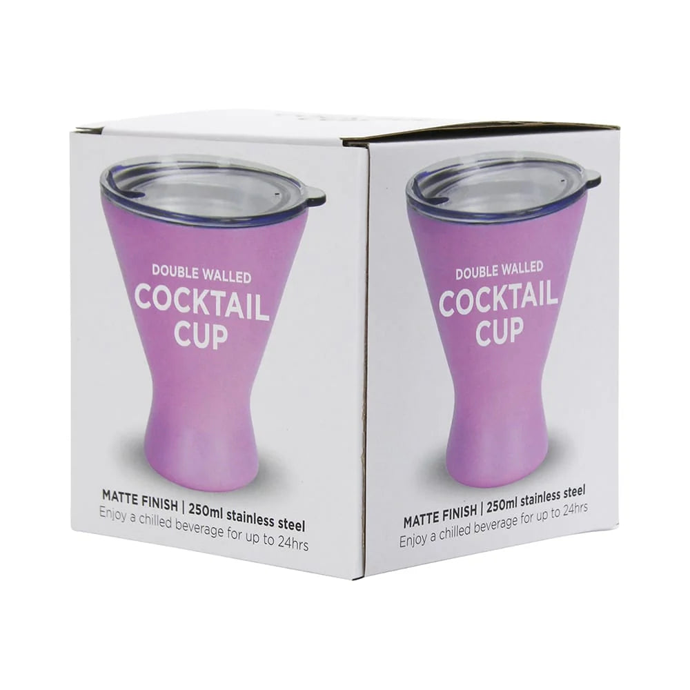 Cocktail Cup Stainless Steel Gelato Pink Gifts and Accessories Annabel Trends