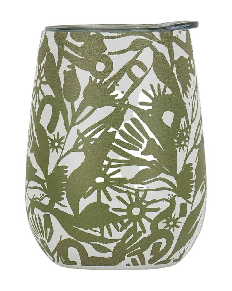 Wine Tumbler Double Walled Abstract Gum Gifts and Accessories Annabel Trends