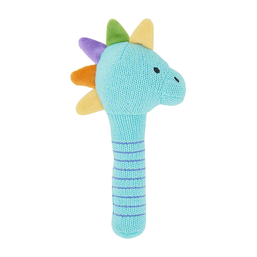 Hand Rattle Knit Dinosaur Gifts and Accessories Annabel Trends