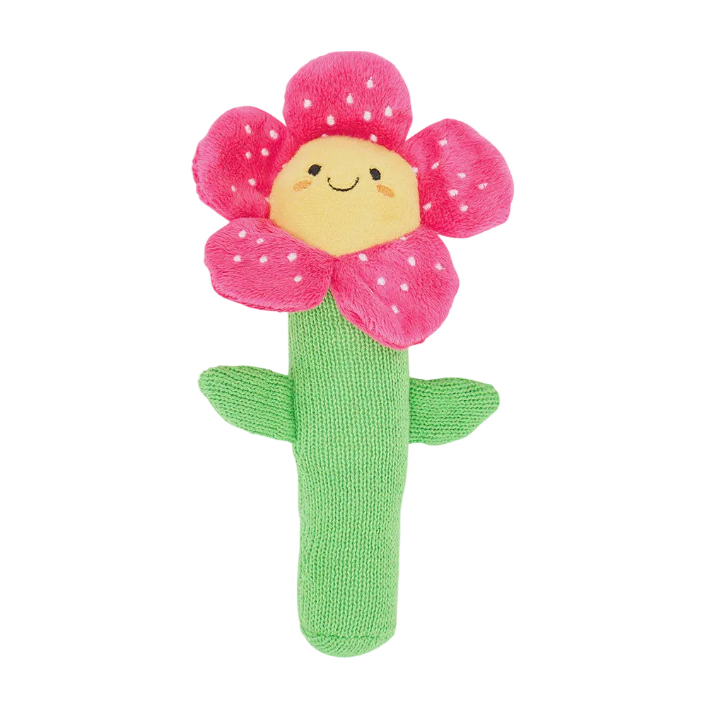 Hand Rattle Knit Flower Gifts and Accessories Annabel Trends