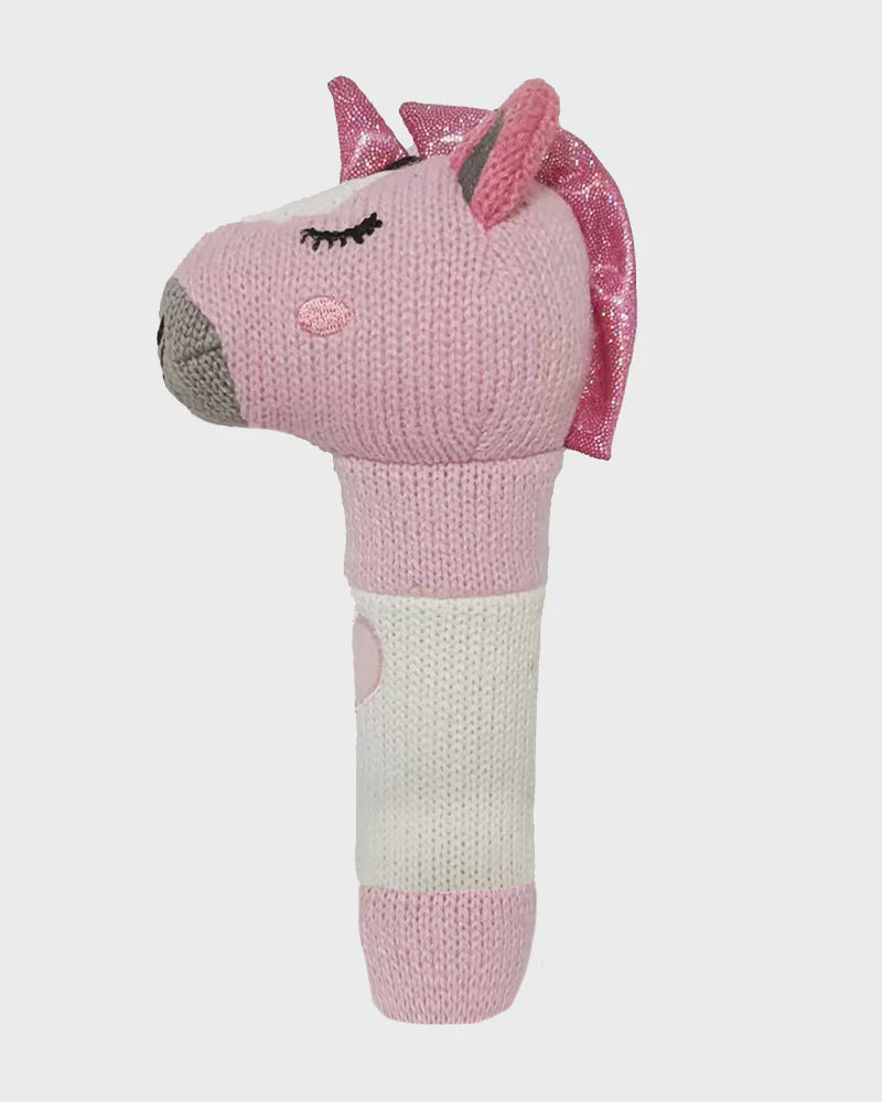 Hand Rattle Knit Unicorn Gifts and Accessories Annabel Trends