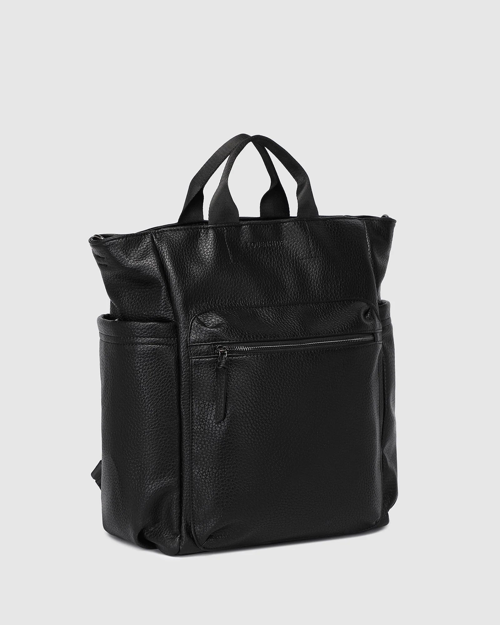 Bronx Backpack Black Bags and Purses Louenhide