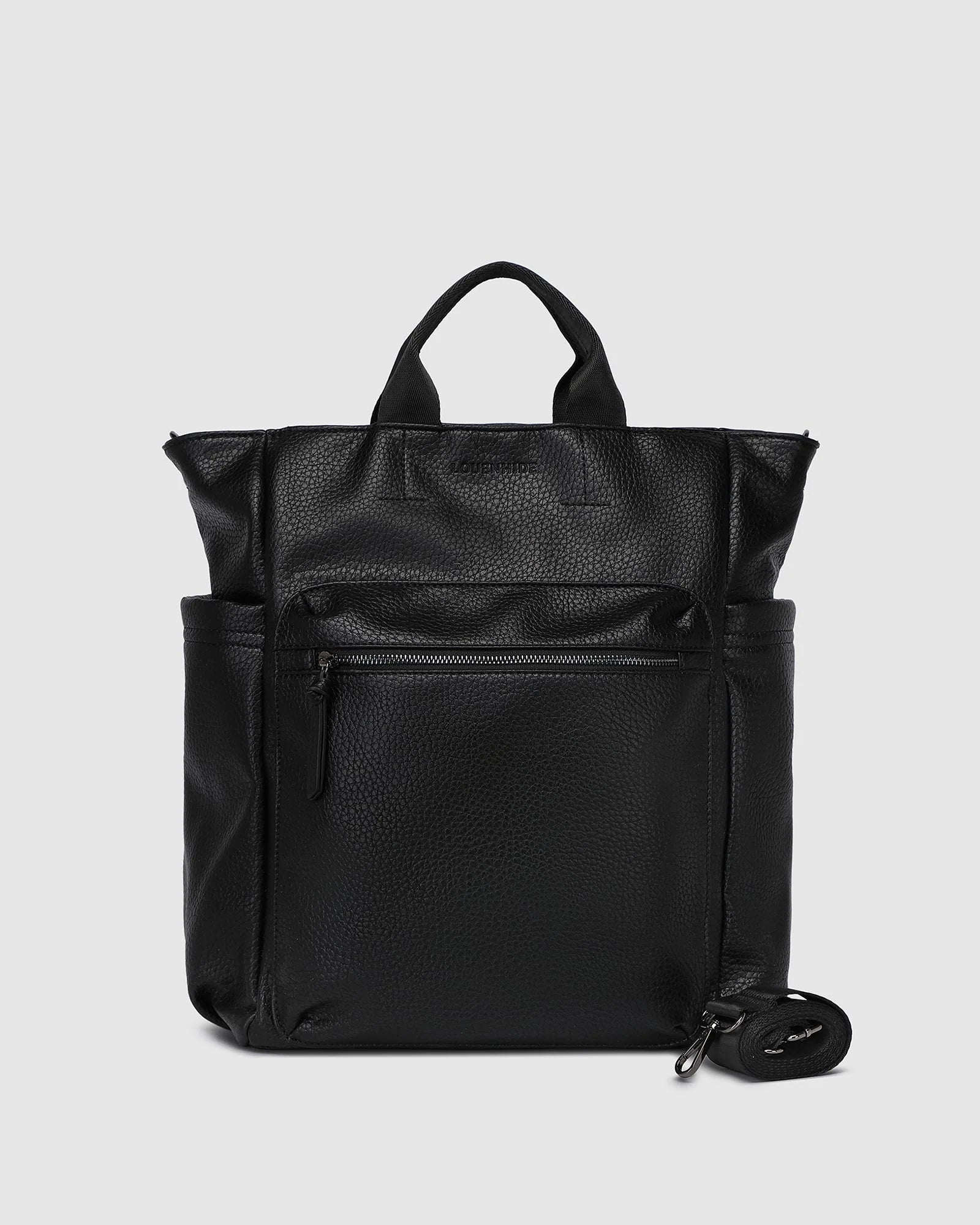 Bronx Backpack Black Bags and Purses Louenhide