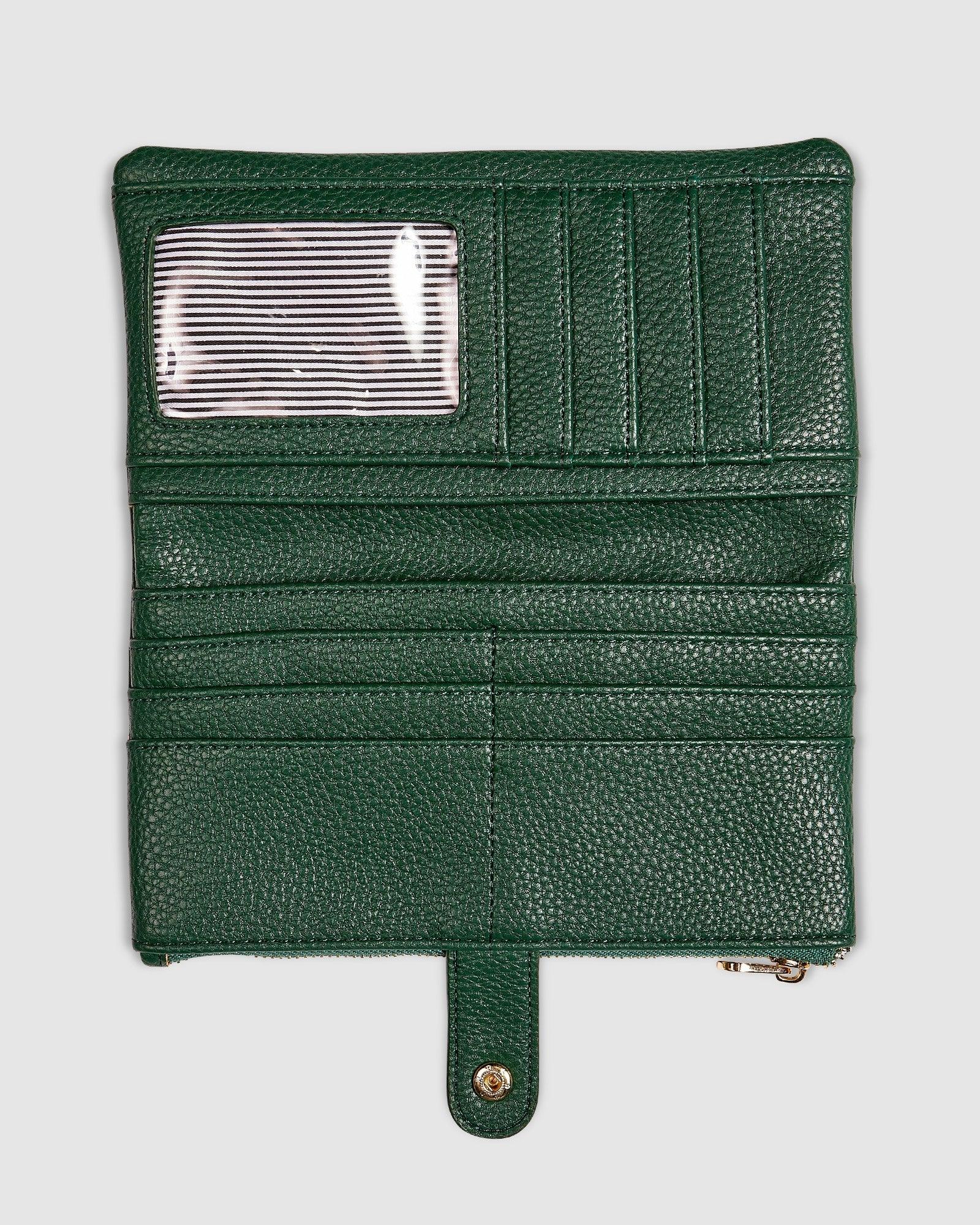 Stella Wallet Green Bags and Purses Louenhide