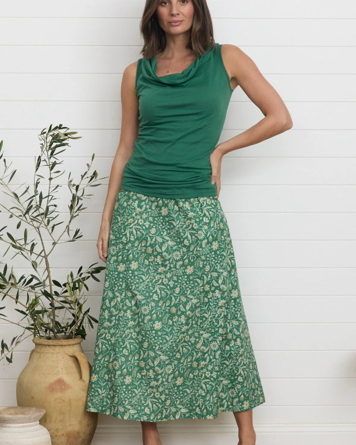 Rosa Top Forest - Global Free Style