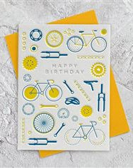 Greeting Card - Birthday Bicycle Cards and Wrap Waterlyn