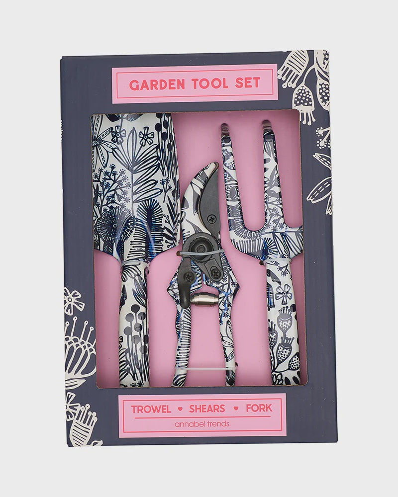 Garden Tool Set Navy Native Gifts and Accessories Annabel Trends