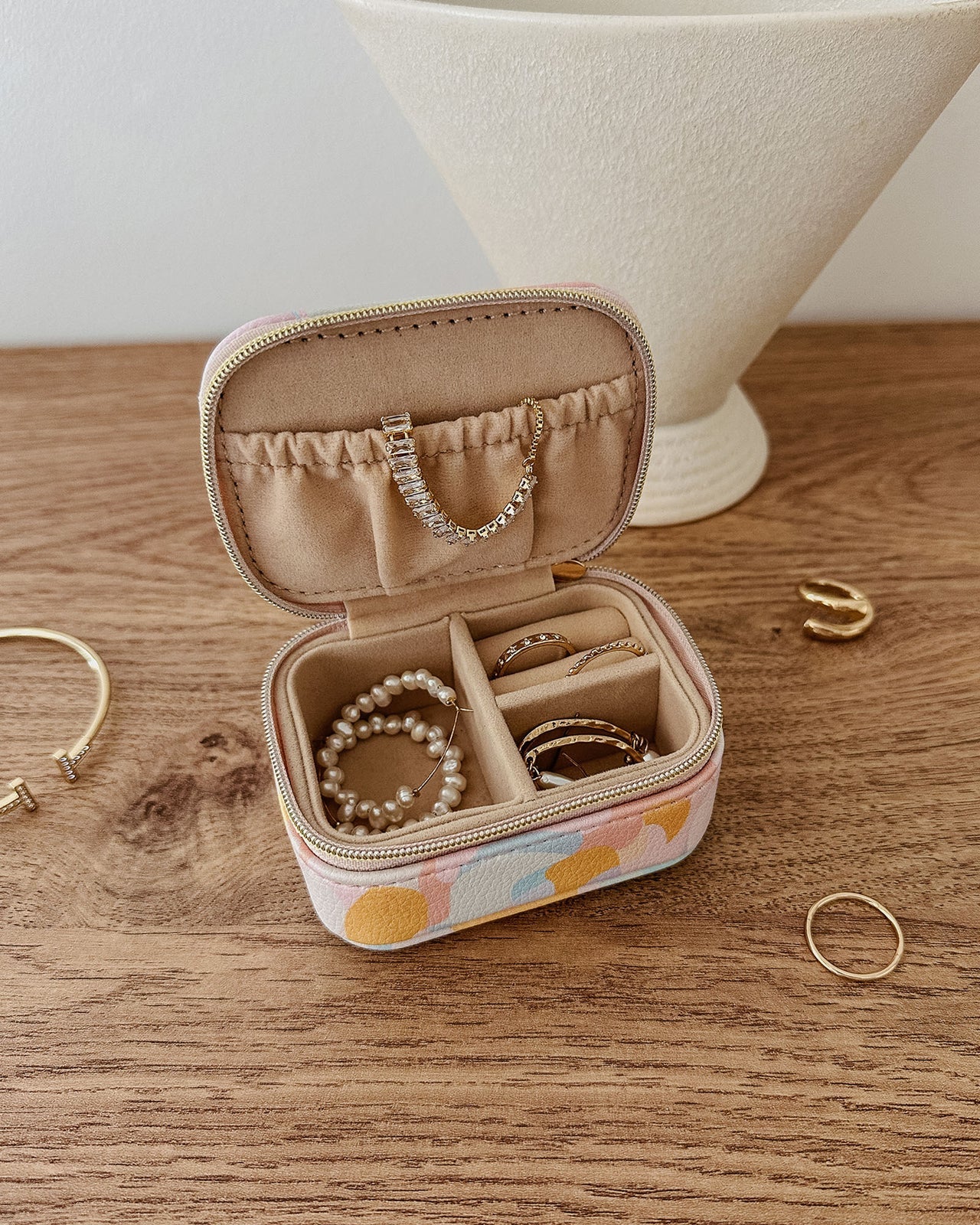 Suzie Jewellery Box Mosiac Pastel - Global Free Style