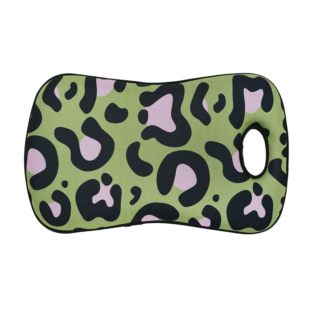Kneeling Mat Ocelot Pink Khaki Body Annabel Trends