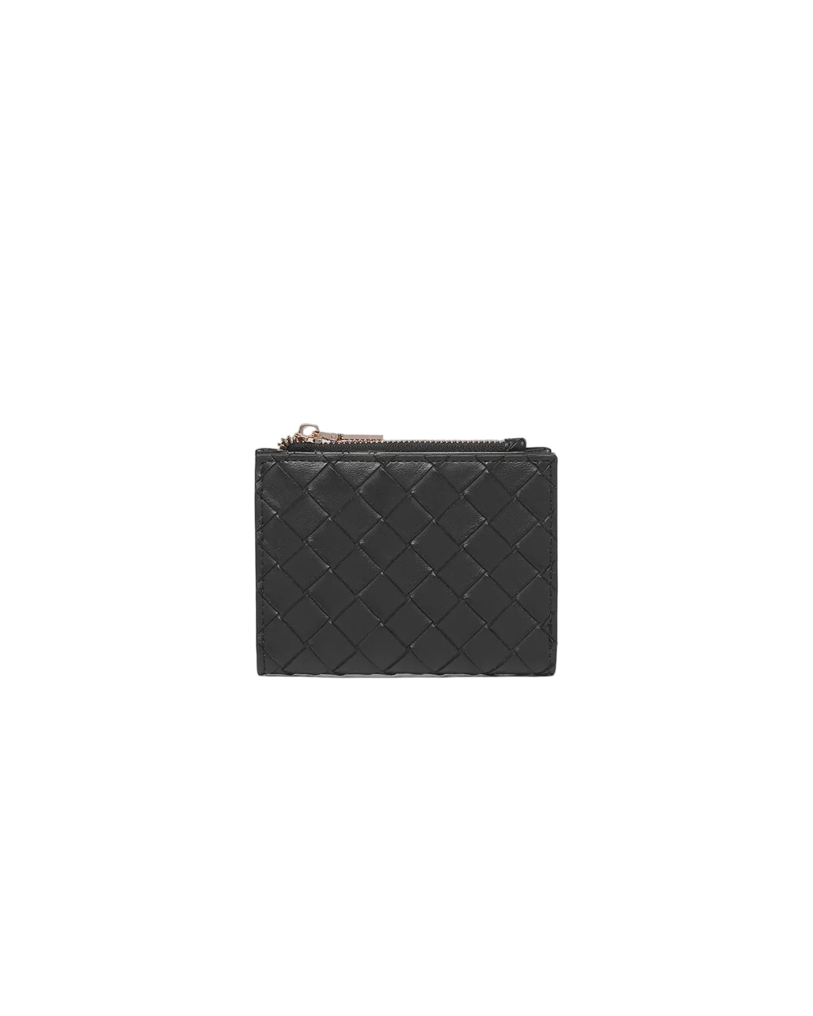 Lily Woven Wallet Black Bags and Purses Louenhide