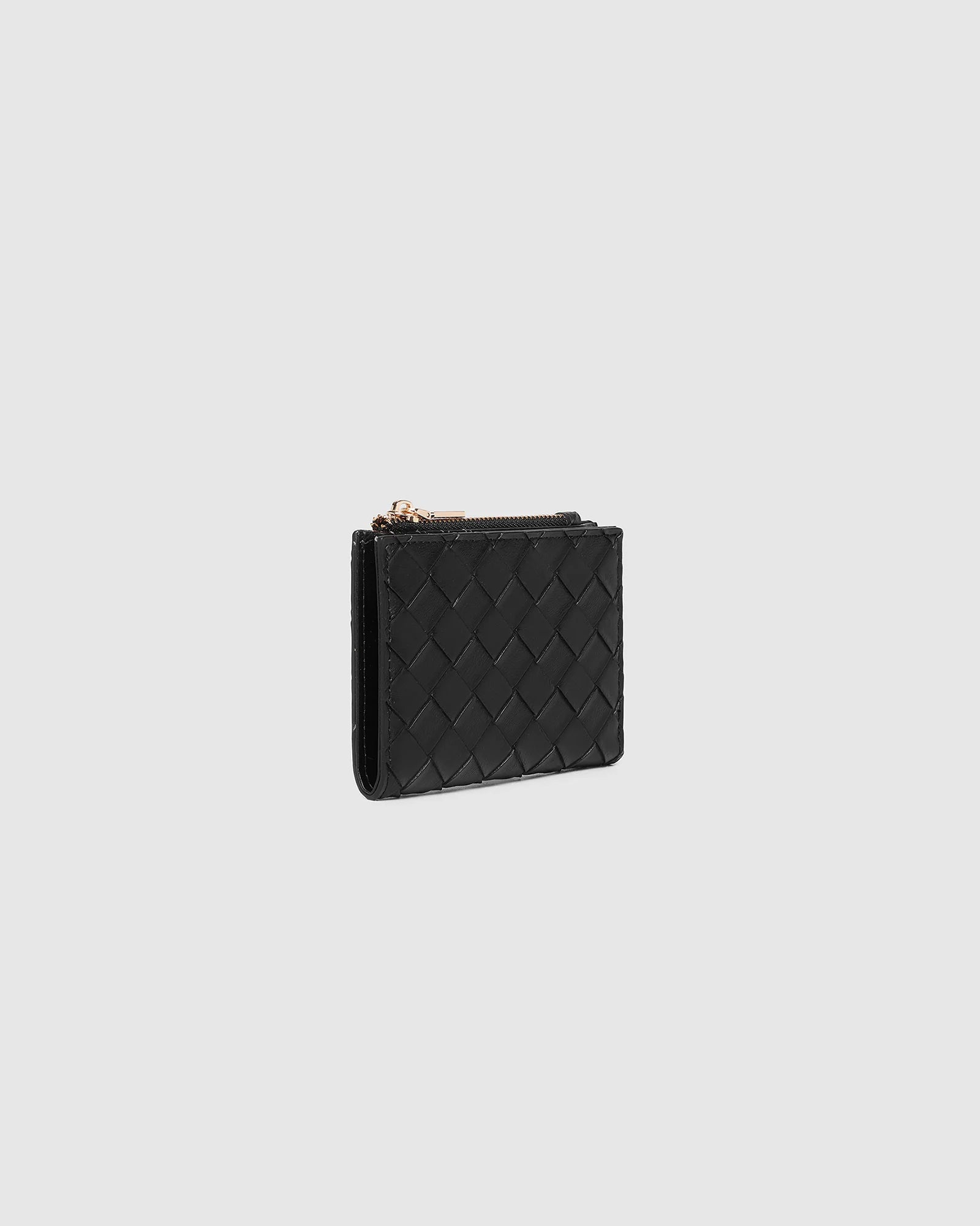 Lily Wallet Woven Black Mens Bags Louenhide
