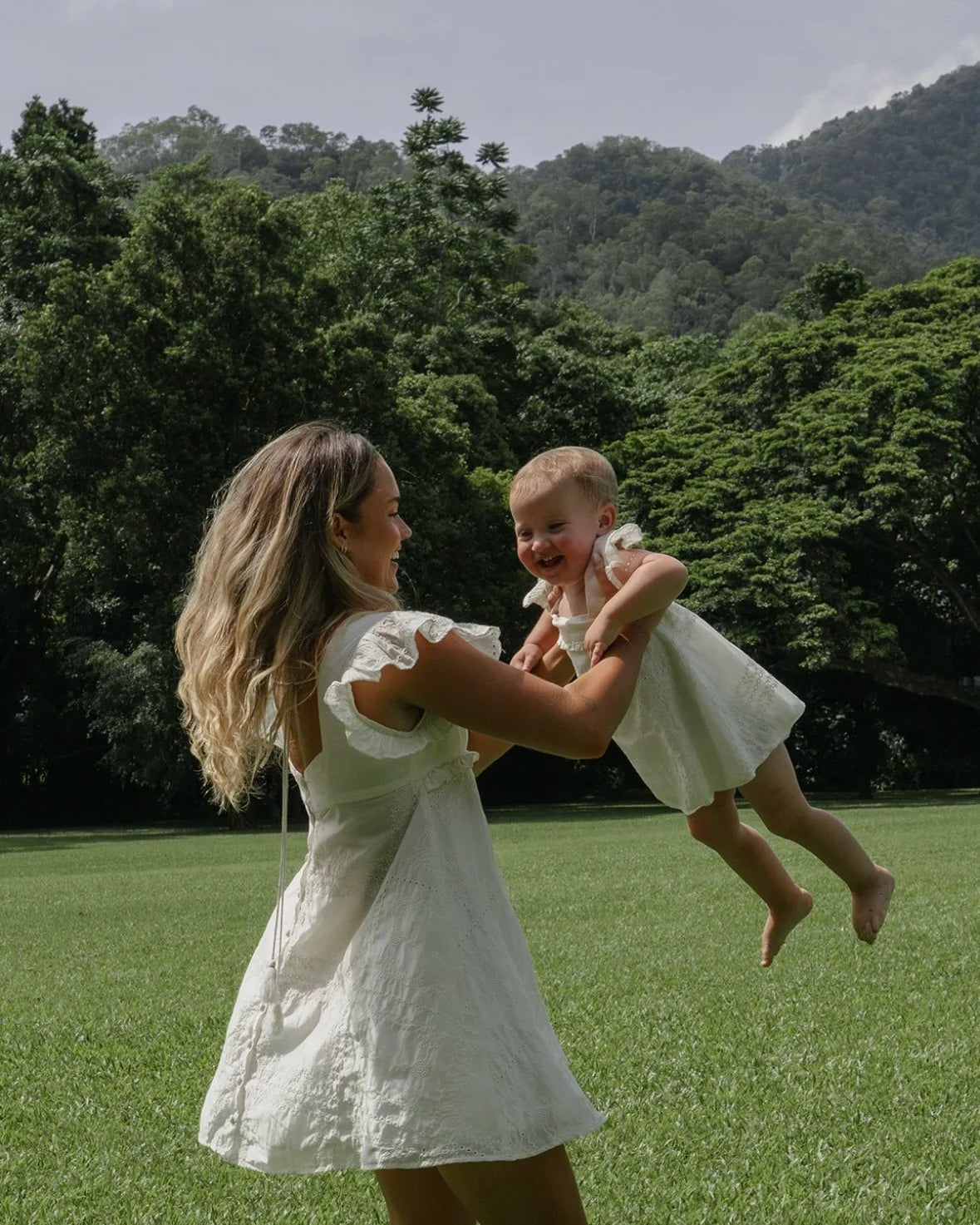 Swan Heirloom Mini Dress White Dresses Jollou