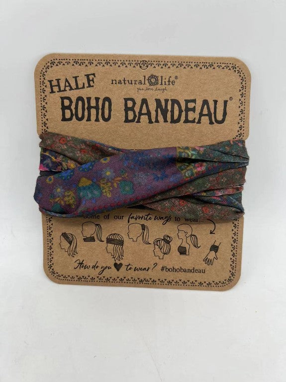 Natural Life Boho Bandeau Half Dark Patchwork Bandeau Natural Life Default Title