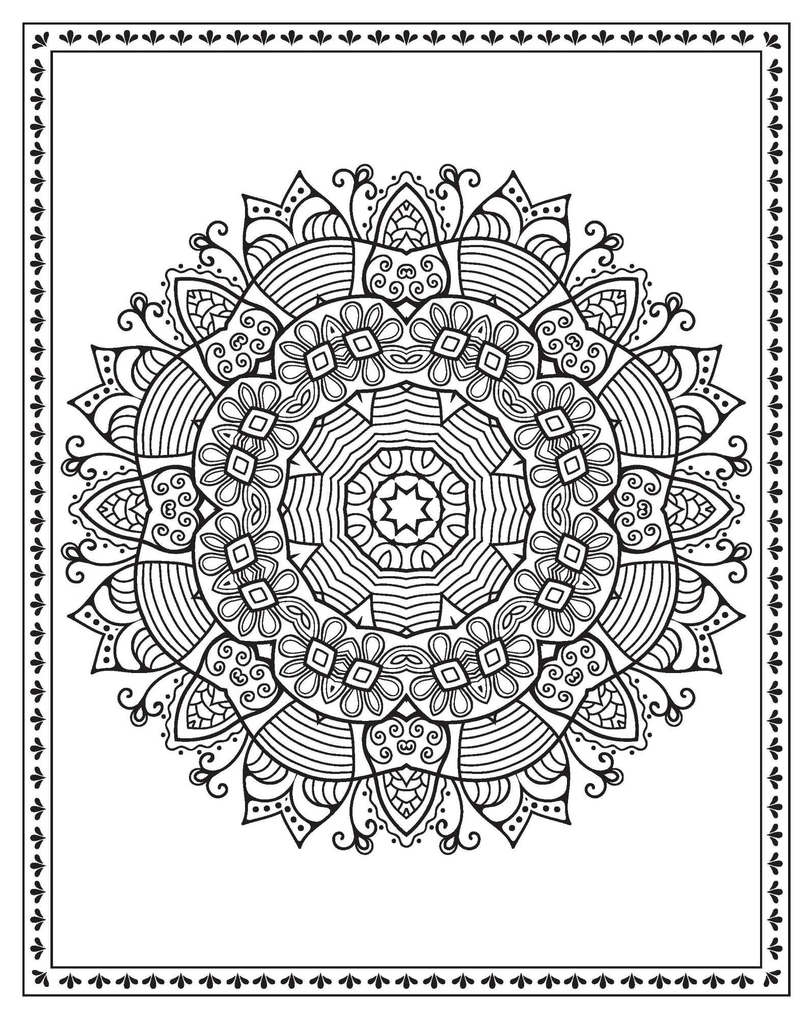Relax & Colour - Mandala Gifts and Accessories Lake Press