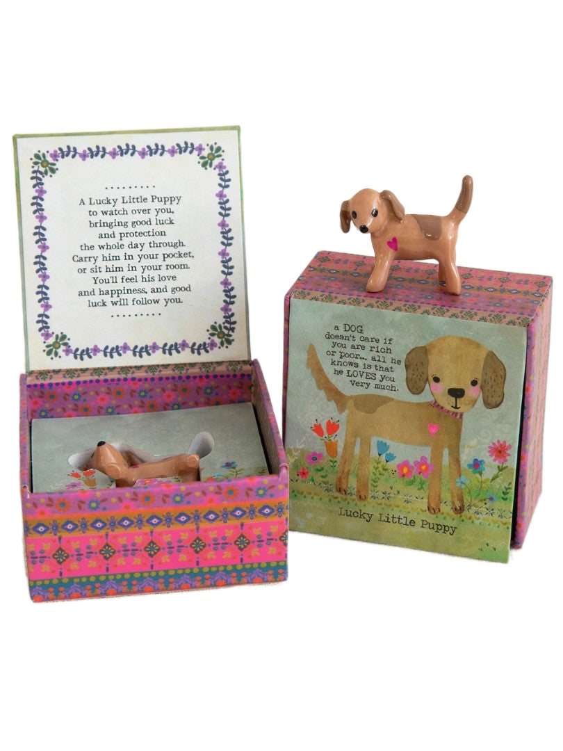 Token Charm Lucky Little Puppy Gifts and Accessories Natural Life