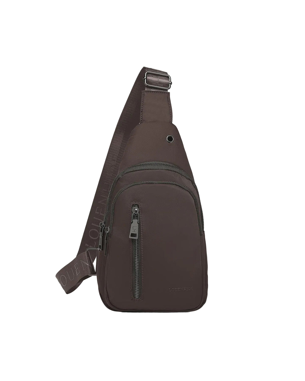 Boyd Nylon Sling Bag Chocolate Bags and Purses Louenhide