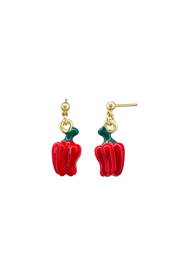 Sweet Capsicum E/R Earrings Tiger Tree
