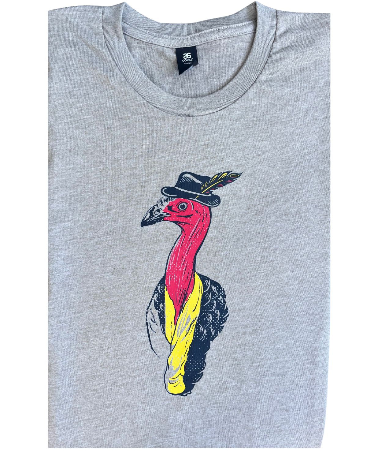Wild Turkey Sand Marle Mens T Shirt Mens Tops Skumi XS
