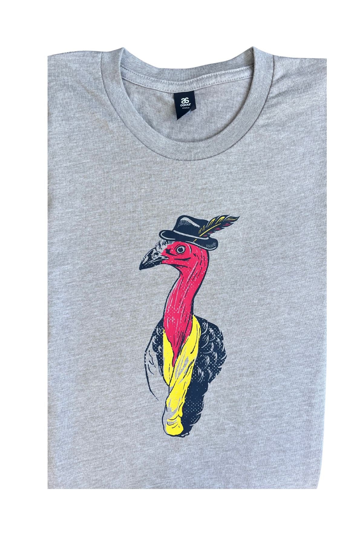 Wild Turkey Sand Marle Mens T Shirt Mens Tops Skumi XS