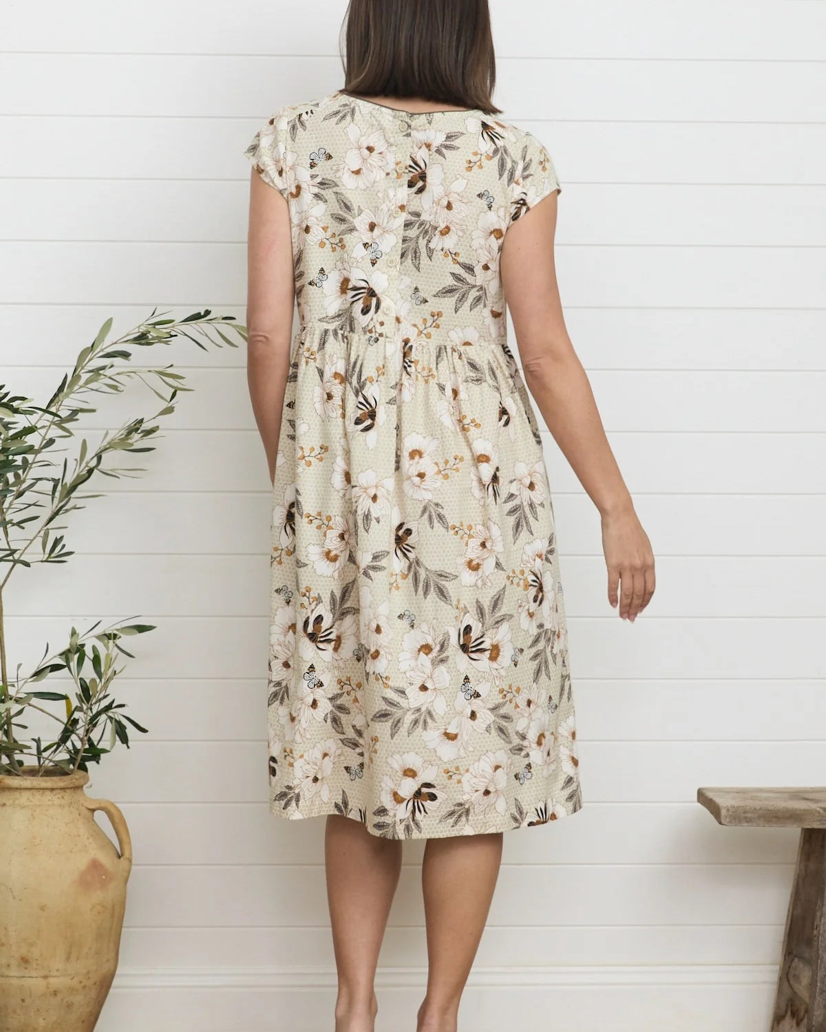 Lina Dress Honeycomb - Global Free Style