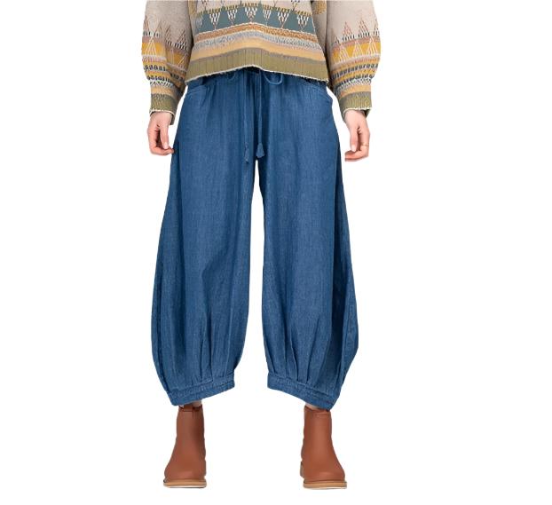 Guru Pant Mid Wash Denim Bottoms Boom Shankar 6