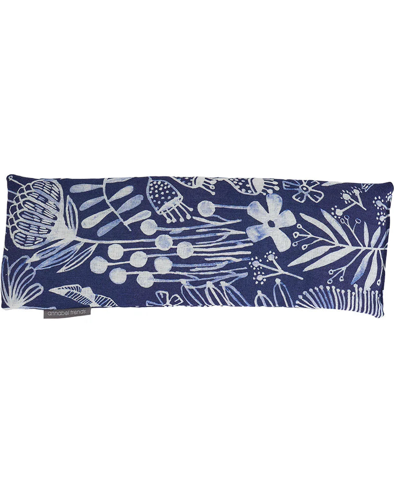 Heat Pillow Linen Navy Natives Body Annabel Trends