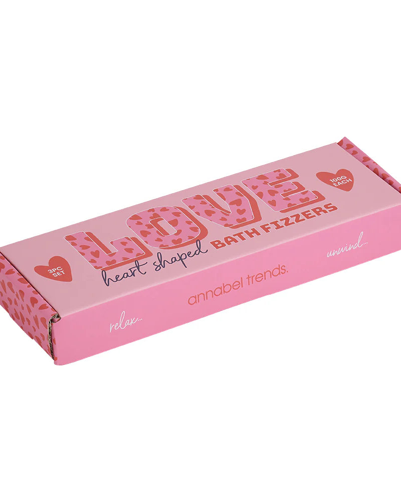 Bath Fizzers Love Heart Set Bath Annabel Trends