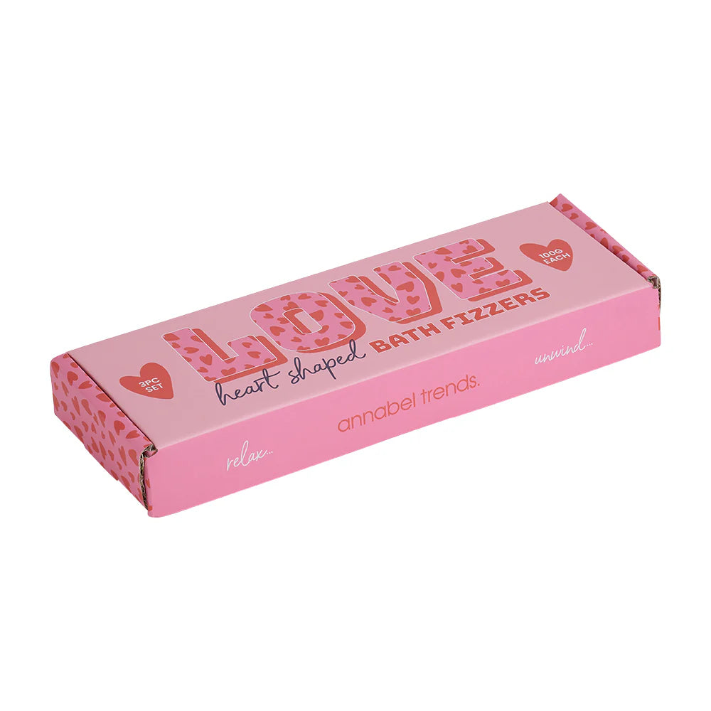 Bath Fizzers Love Heart Set Bath Annabel Trends