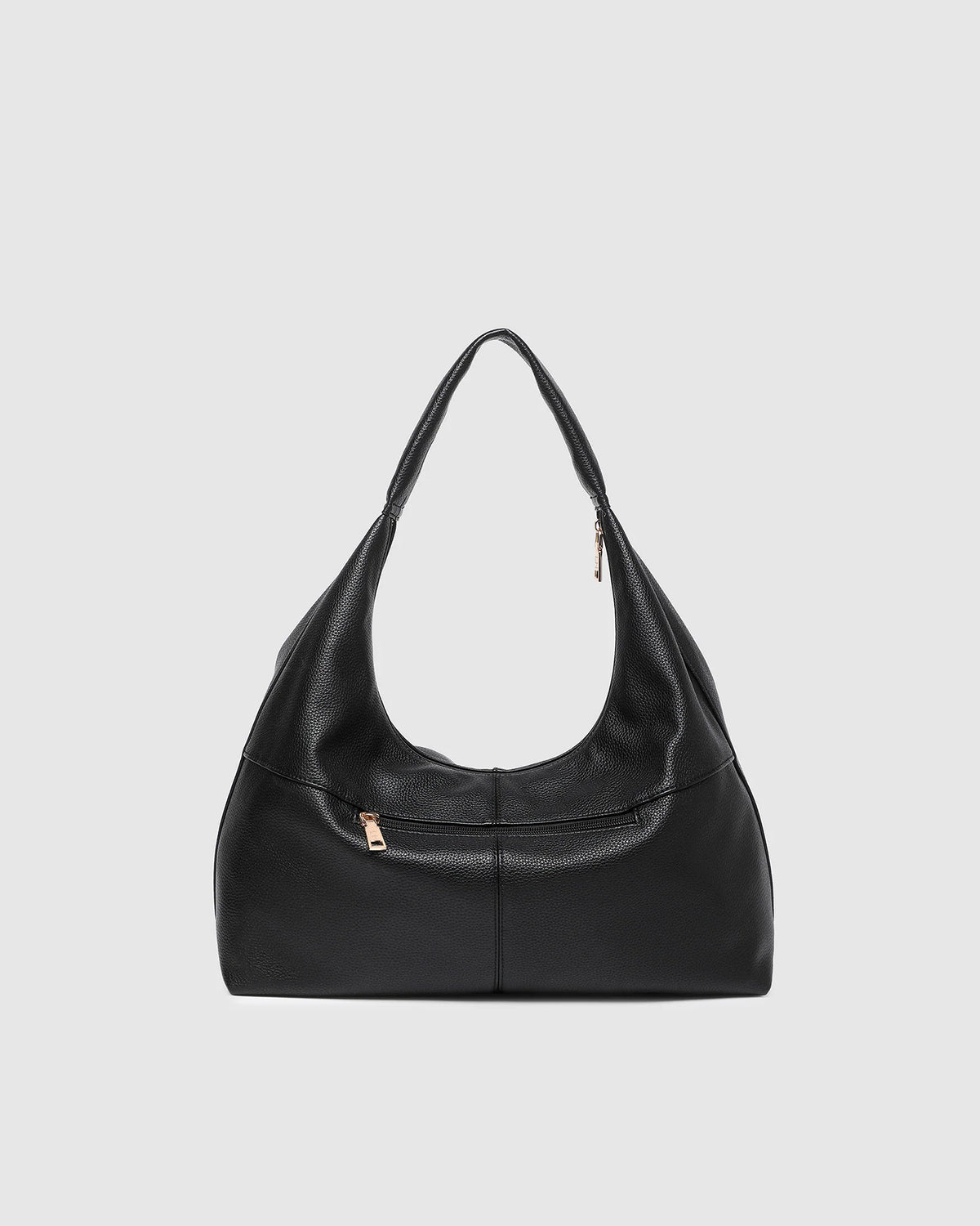 Valentina Slouch Shoulder Bag Black Bags and Purses Louenhide