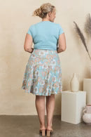 Chameleon Reversible Skirt Azure & Callie Skirts MahaShe