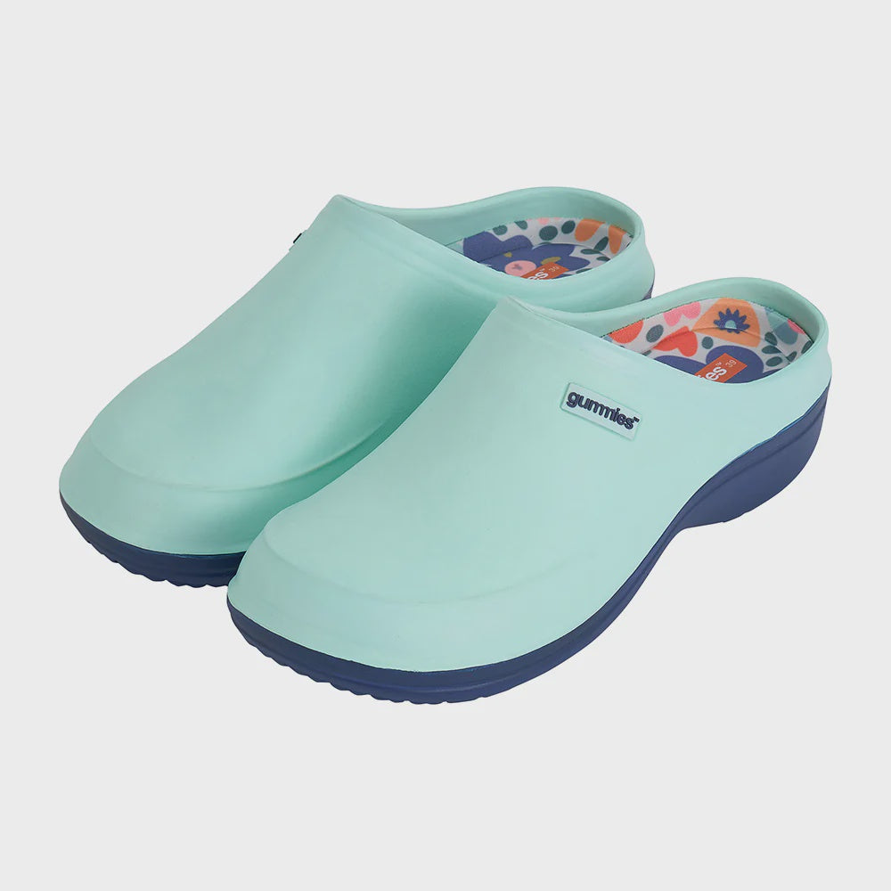 Gummies Memory Foam Clog Garden Love Sage Shoes Annabel Trends 38