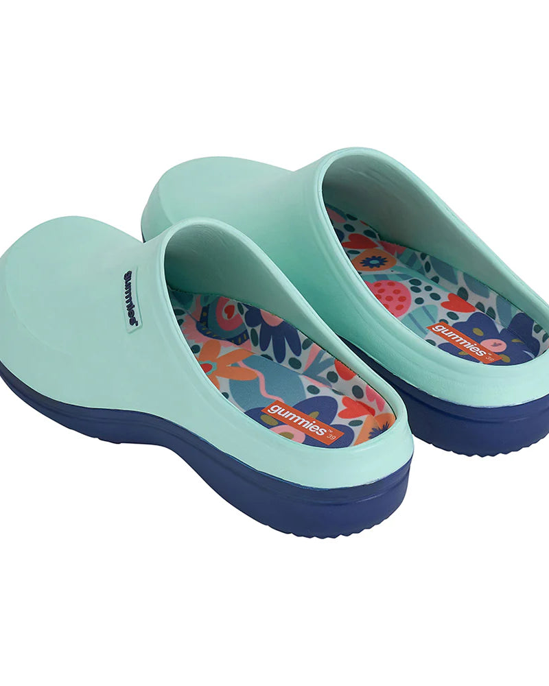 Gummies Memory Foam Clog Garden Love Sage Shoes Annabel Trends