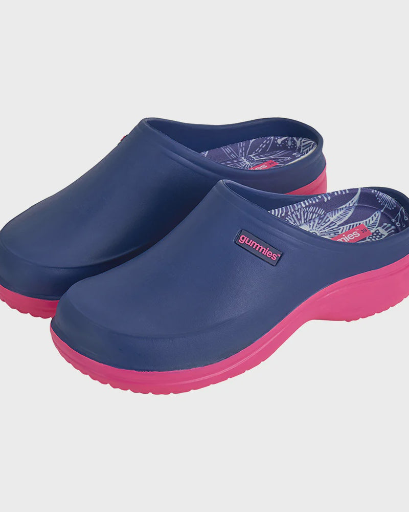 Gummies - Memory Foam Clog - Navy Natives Navy Shoes Annabel Trends 38