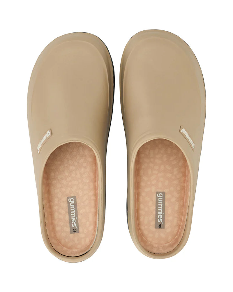 Gummies Memory Foam Clog Taupe Shoes Annabel Trends
