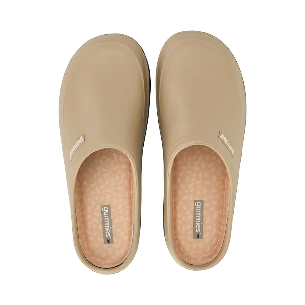 Gummies Memory Foam Clog Taupe Shoes Annabel Trends